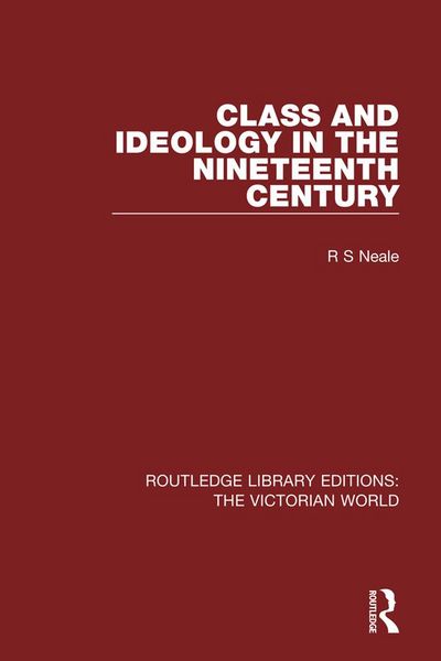 Produktbild: Class and Ideology in the Nineteenth Century