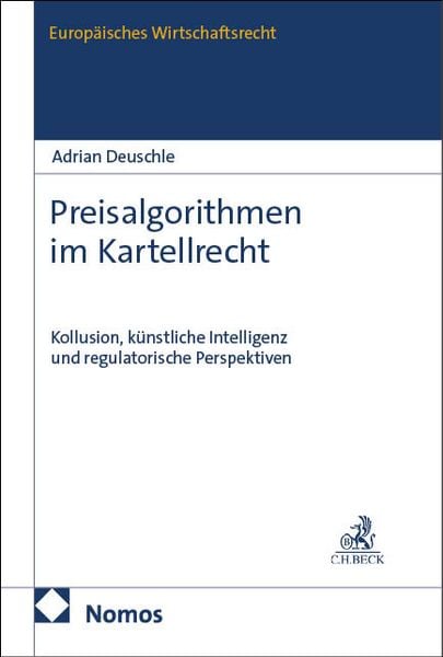 Produktbild: Preisalgorithmen im Kartellrecht