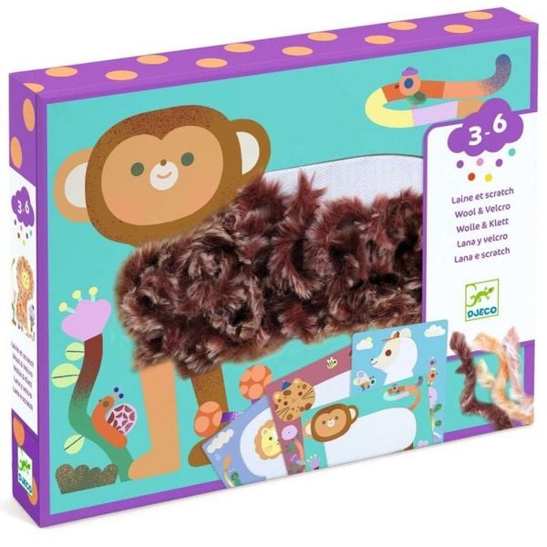 Produktbild: Bastelpackung 3-6: Flauschige Freunde