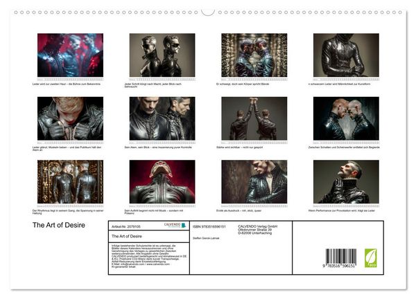 Produktbild: The Art of Desire (hochwertiger Premium Wandkalender 2026 DIN A2 quer), Kunstdruck in Hochglanz