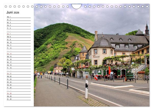 Produktbild: Der wundersch&ouml;nen Mosel entlang &ndash; Von Koblenz bis Trier (Wandkalender 2026 DIN A4 quer), CALVENDO Monatskalender