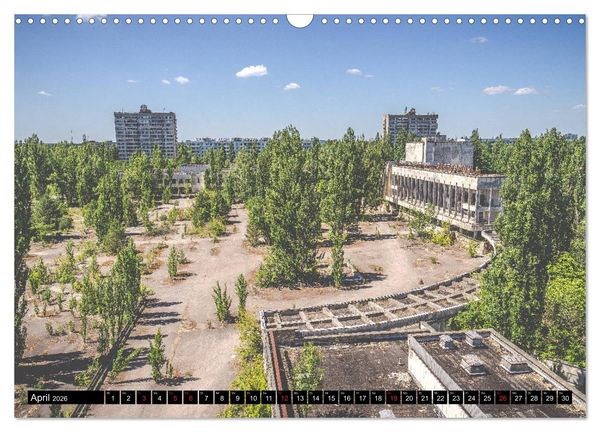 Produktbild: Chernobyl/Prypjat 2026 (Wandkalender 2026 DIN A3 quer), CALVENDO Monatskalender