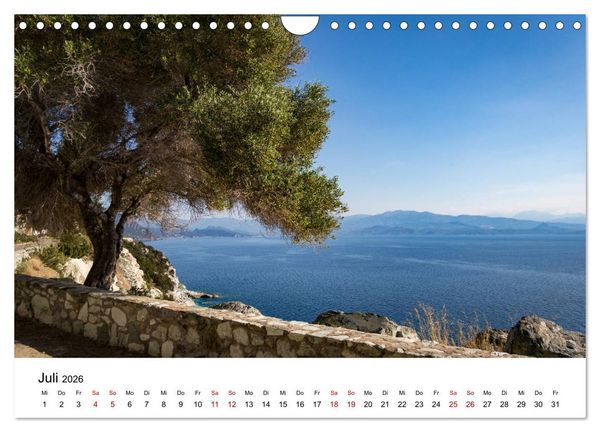 Produktbild: Korsika - Die Sch&ouml;ne im MIttelmeer (Wandkalender 2026 DIN A4 quer), CALVENDO Monatskalender