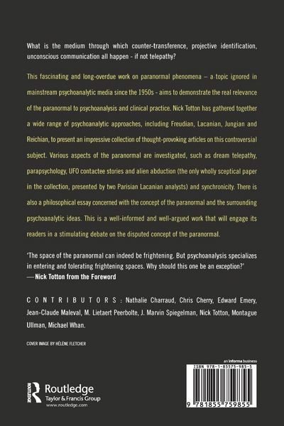 Produktbild: Psychoanalysis and the Paranormal