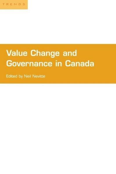 Produktbild: Value Change and Governance in Canada