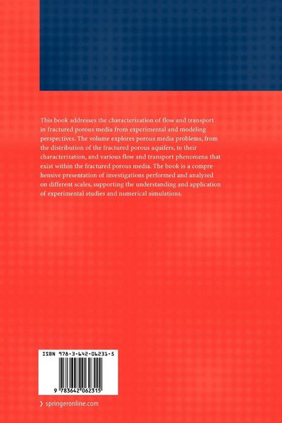 Produktbild: Flow and Transport in Fractured Porous Media