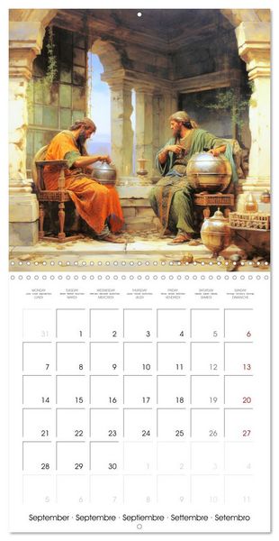 Produktbild: Scenes of Ancient Greece (Wall Calendar 2026 12 &times; 12 Inch) CALVENDO 12 Month Wall Calendar
