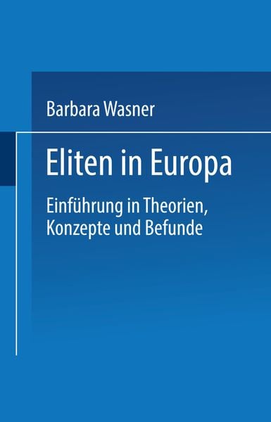 Produktbild: Eliten in Europa
