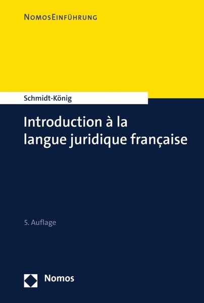 Produktbild: Introduction &agrave; la langue juridique fran&ccedil;aise