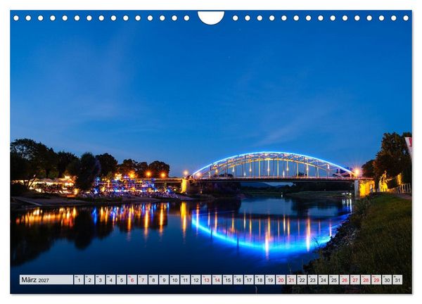 Produktbild: Die Obere Weser - von Hamel bis zur Porta Westfalica (Wandkalender 2027 DIN A4 quer), CALVENDO Monatskalender