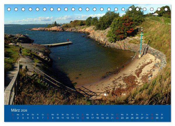 Produktbild: Helsinki im Auge des Fotografen (Tischkalender 2026 DIN A5 quer), CALVENDO Monatskalender