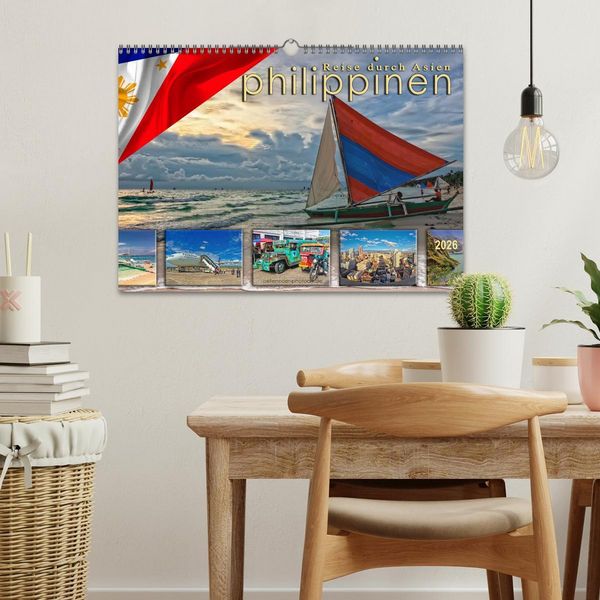 Produktbild: Reise durch Asien - Philippinen (Wandkalender 2026 DIN A3 quer), CALVENDO Monatskalender