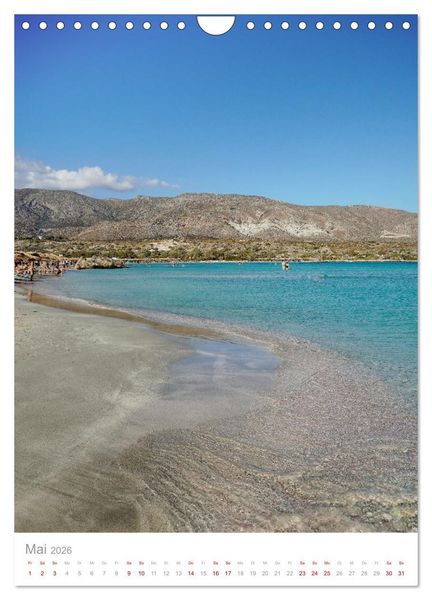Produktbild: Kreta (Wandkalender 2026 DIN A4 hoch), CALVENDO Monatskalender