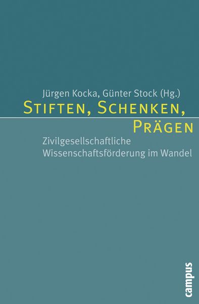 Produktbild: Stiften, Schenken, Pr&auml;gen