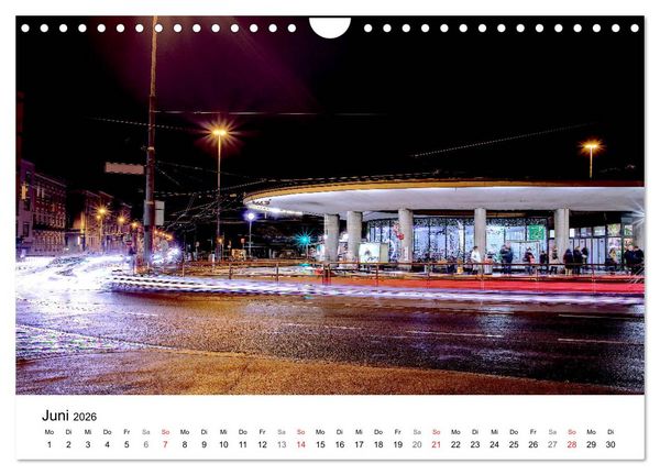 Produktbild: Wien nach Sonnenuntergang (Wandkalender 2026 DIN A4 quer), CALVENDO Monatskalender