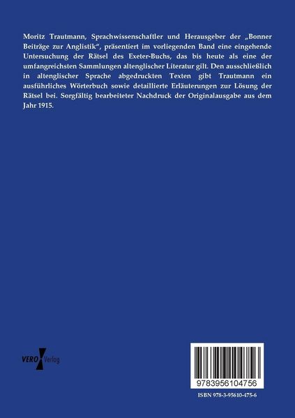 Produktbild: Die R&auml;tsel des Exeterbuchs