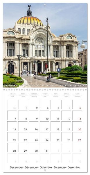 Produktbild: COLOURS OF MEXICO (Wall Calendar 2026 12 &times; 12 Inch) CALVENDO 12 Month Wall Calendar