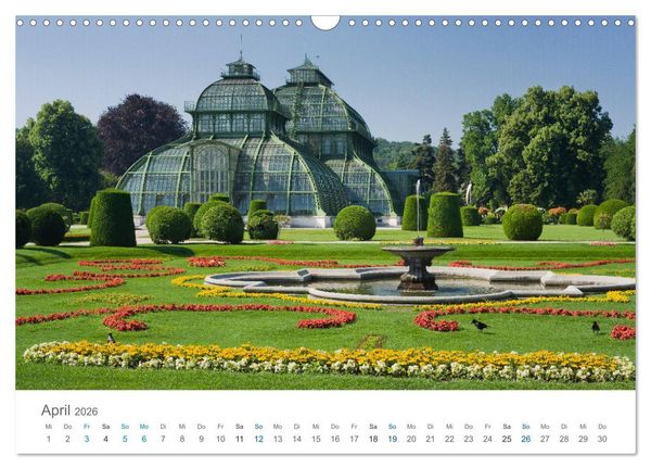 Produktbild: Traumhaftes Wien 2026 (Wandkalender 2026 DIN A3 quer), CALVENDO Monatskalender