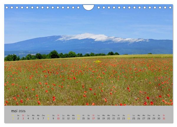 Produktbild: Le Mont Ventoux Le g&eacute;ant de Provence (Calendrier mural 2026 DIN A4 vertical), CALVENDO calendrier mensuel