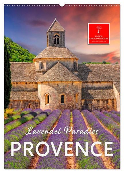 Produktbild: Provence Lavendel Paradies (Wandkalender 2026 DIN A2 hoch), CALVENDO Monatskalender