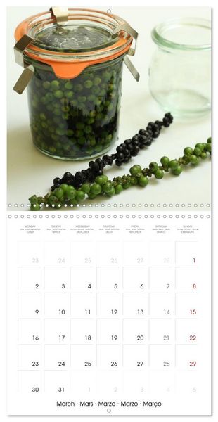 Produktbild: FERMENTED VEGETABLES (Wall Calendar 2026 12 &times; 12 Inch) CALVENDO 12 Month Wall Calendar