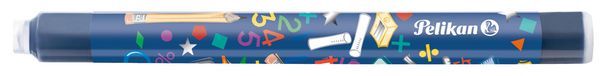 Produktbild: Pelikan Tintenpatronen griffix&reg; K&ouml;nigsblau, bunt bedruckt 2 x 5er Set