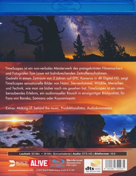 Produktbild: TimeScapes - Die Sch&ouml;nheit der Natur und des Kosmos