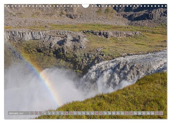 Produktbild: ICELAND pristine landscapes (Wall Calendar 2027 DIN A3 landscape), CALVENDO 12 Month Wall Calendar