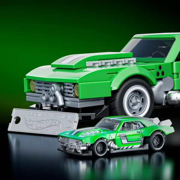 Produktbild: Mattel Brick Shop HW SPEED SERIES CAMARO