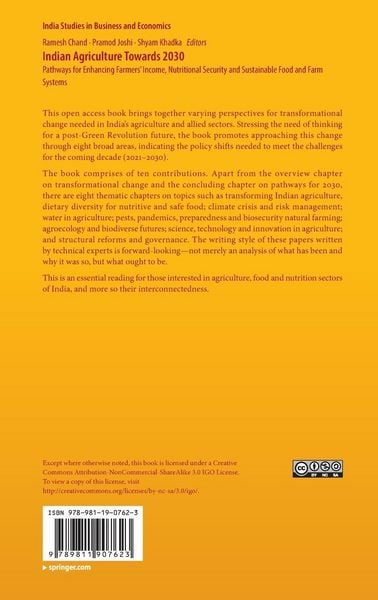 Produktbild: Indian Agriculture Towards 2030
