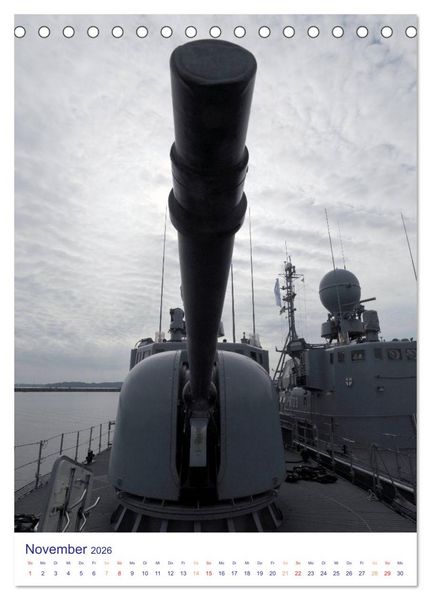 Produktbild: Die Boote vom 7. SG (Tischkalender 2026 DIN A5 hoch), CALVENDO Monatskalender
