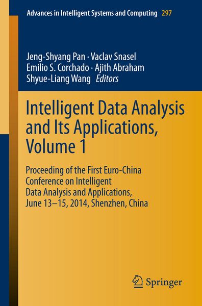 Produktbild: Intelligent Data analysis and its Applications, Volume I