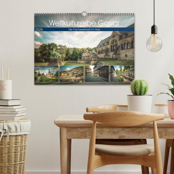 Produktbild: Weltkulturerbe Goslar (Wandkalender 2026 DIN A3 quer), CALVENDO Monatskalender