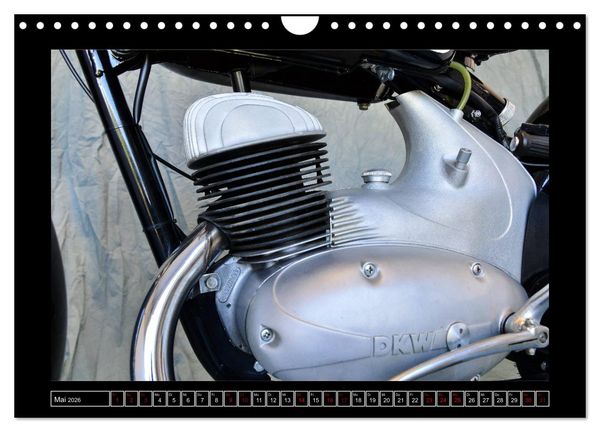 Produktbild: DKW RT 175 - Ein Motorrad der Auto Union (Wandkalender 2026 DIN A4 quer), CALVENDO Monatskalender