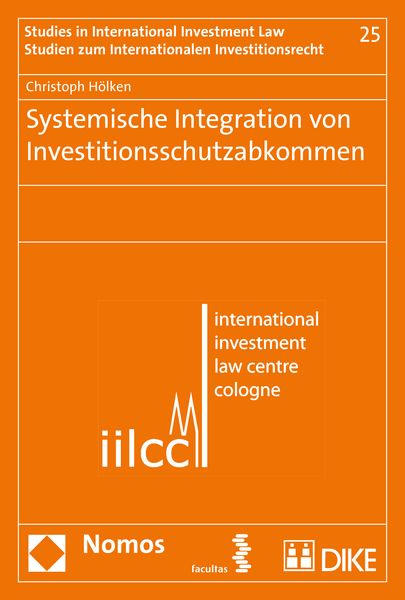 Produktbild: Systemische Integration von Investitionsschutzabkommen