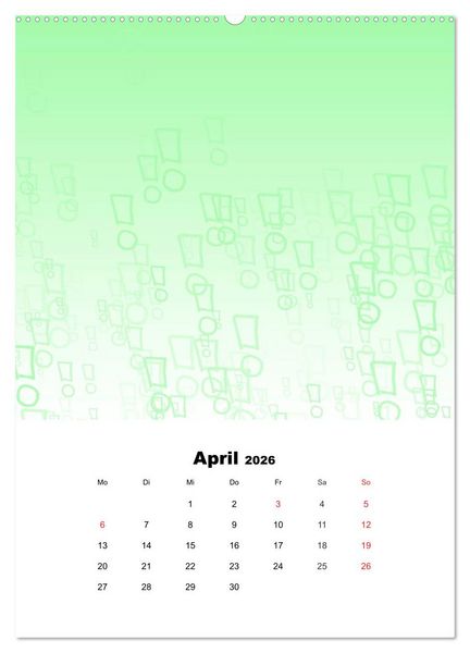 Produktbild: ERINNERUNGEN Zum Selberbasteln (hochwertiger Premium Wandkalender 2026 DIN A2 hoch), Kunstdruck in Hochglanz