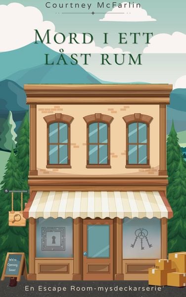 Produktbild: Mord i ett l&aring;st rum (En Escape Room-mysdeckarserie, #1)