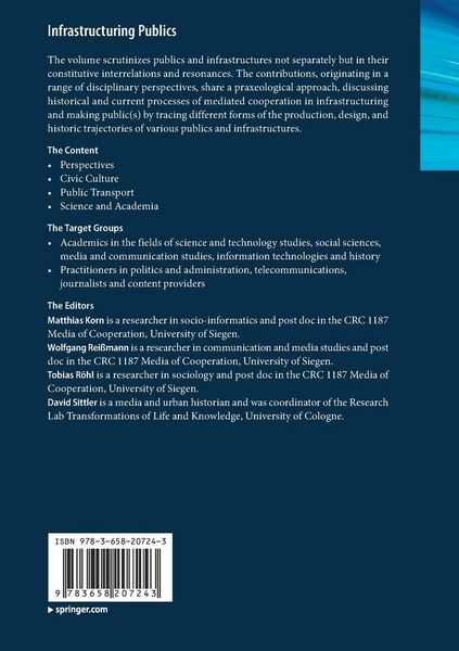 Produktbild: Infrastructuring Publics
