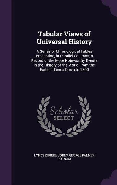 Produktbild: Tabular Views of Universal History