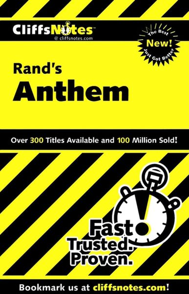 Produktbild: CliffsNotes on Rand's Anthem
