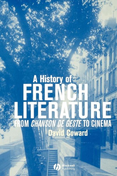 Produktbild: A History of French Literature
