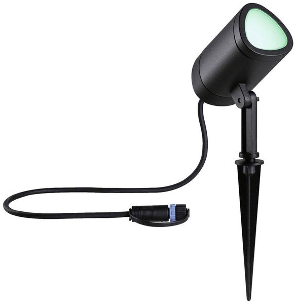 Produktbild: Paulmann 94849 Beleuchtungssystem Plug & Shine LED-Gartenstrahler LED 6.5W RGBW Anthrazit