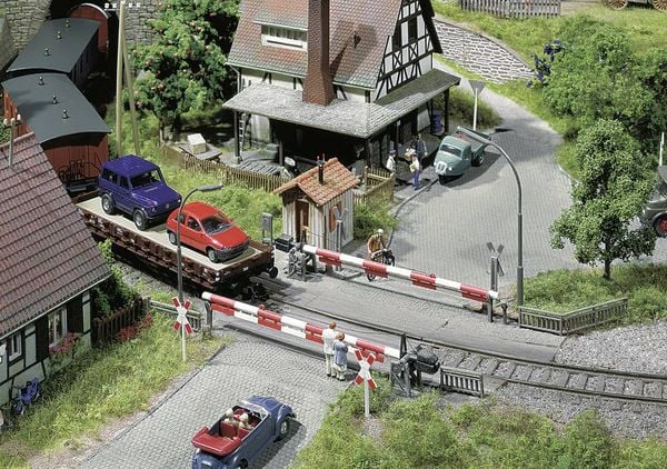 Produktbild: Faller 120172 H0 Beschrankter Bahn&uuml;bergang