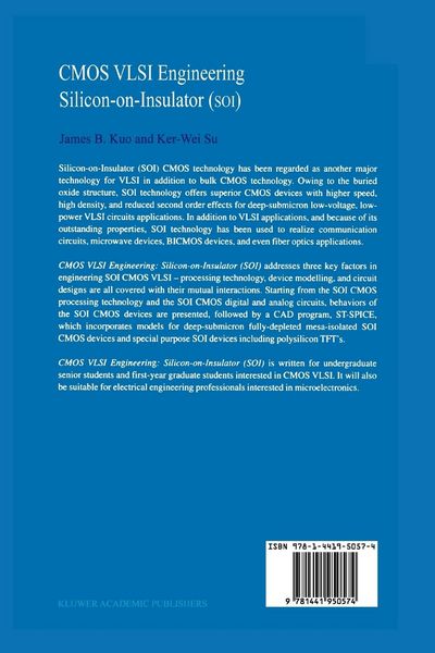 Produktbild: CMOS VLSI Engineering