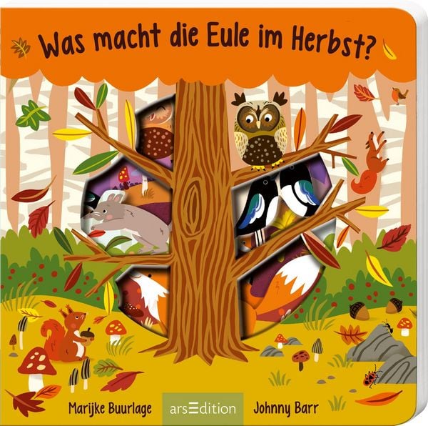 Was macht die Eule im Herbst?, Gebundene Ausgabe von Johnny Barr, arsedition, 9783845867724