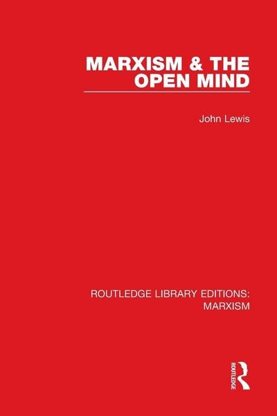 Produktbild: Marxism and the Open Mind