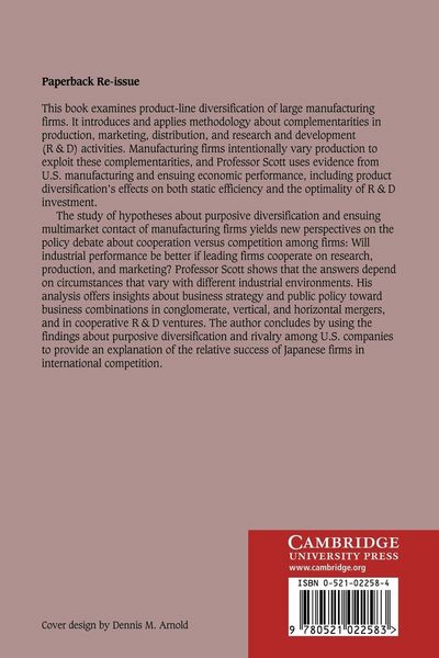 Produktbild: Purposive Diversification and Economic Performance