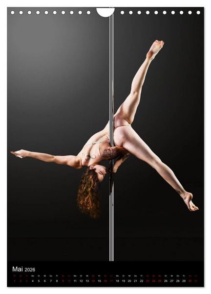 Produktbild: Die Kunst des Poledance (Wandkalender 2026 DIN A4 hoch), CALVENDO Monatskalender