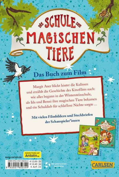 Produktbild: Die Schule der magischen Tiere Erstausstattung: Das Buch zum Film