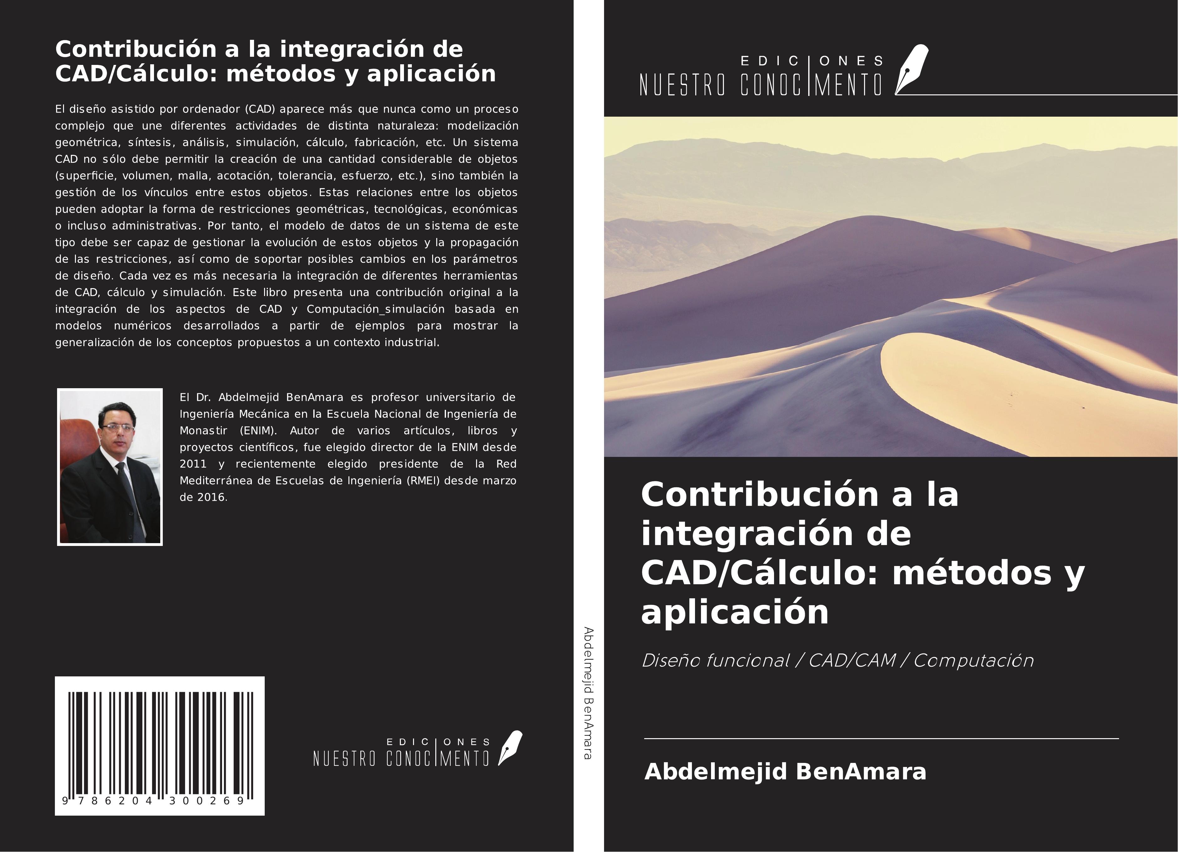 Produktbild: Contribuci&oacute;n a la integraci&oacute;n de CAD/C&aacute;lculo: m&eacute;todos y aplicaci&oacute;n